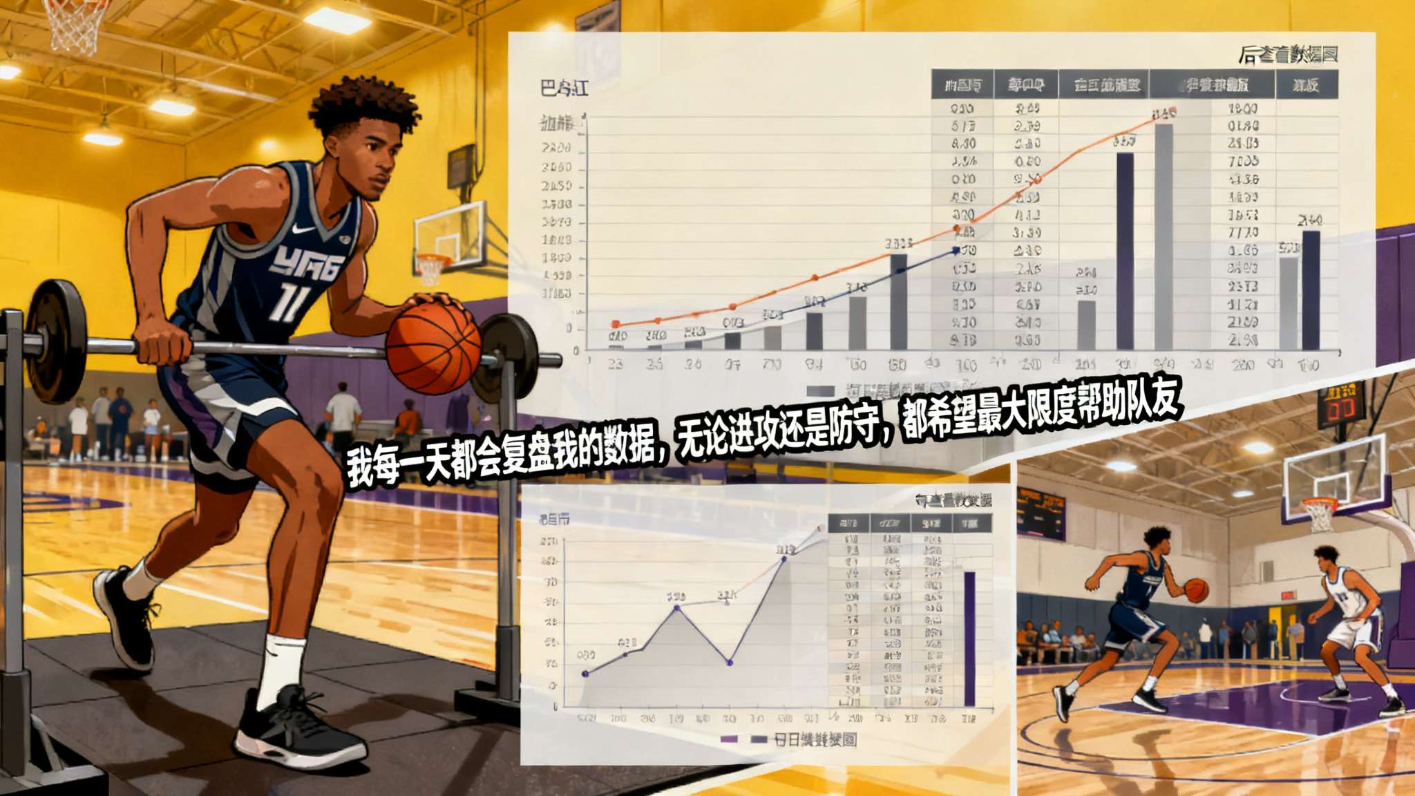 以本赛季为例，巴格利整合了专属训练方案，通过加码体能储备来促使自己消除疲劳。这种